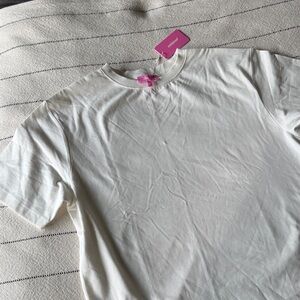 NWT Edikted Oversized White T-Shirt
